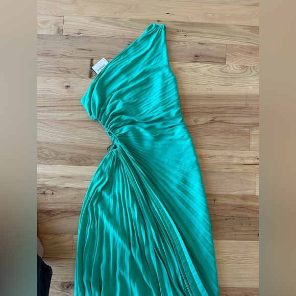 A.L.C.
Delfina Pleated One-Shoulder Gown - Picture 6 of 9